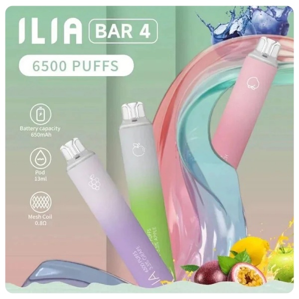 ilia拋棄式 ilia6500口拋棄式電子煙 ilia一次